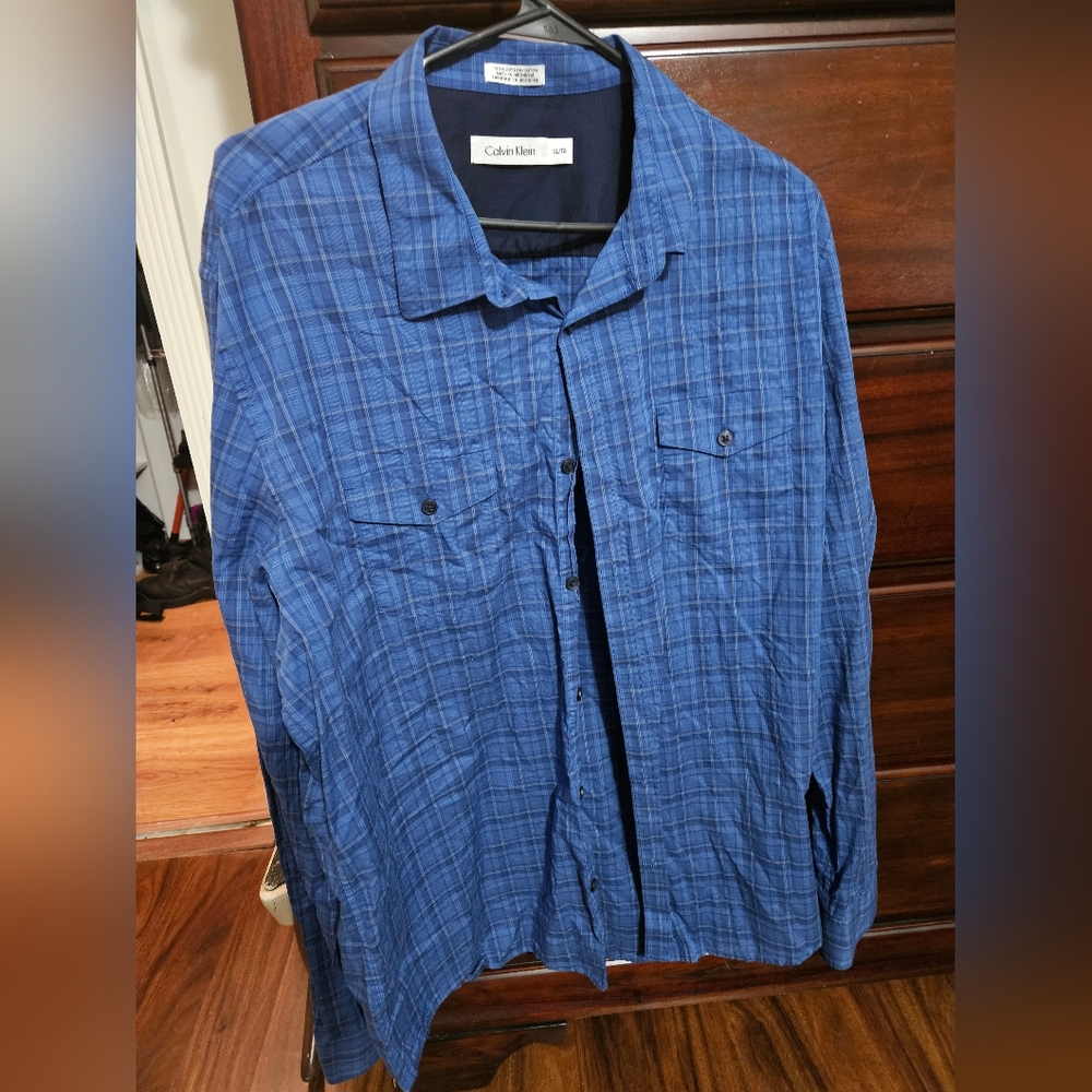 Calvin Klein long sleeve button down